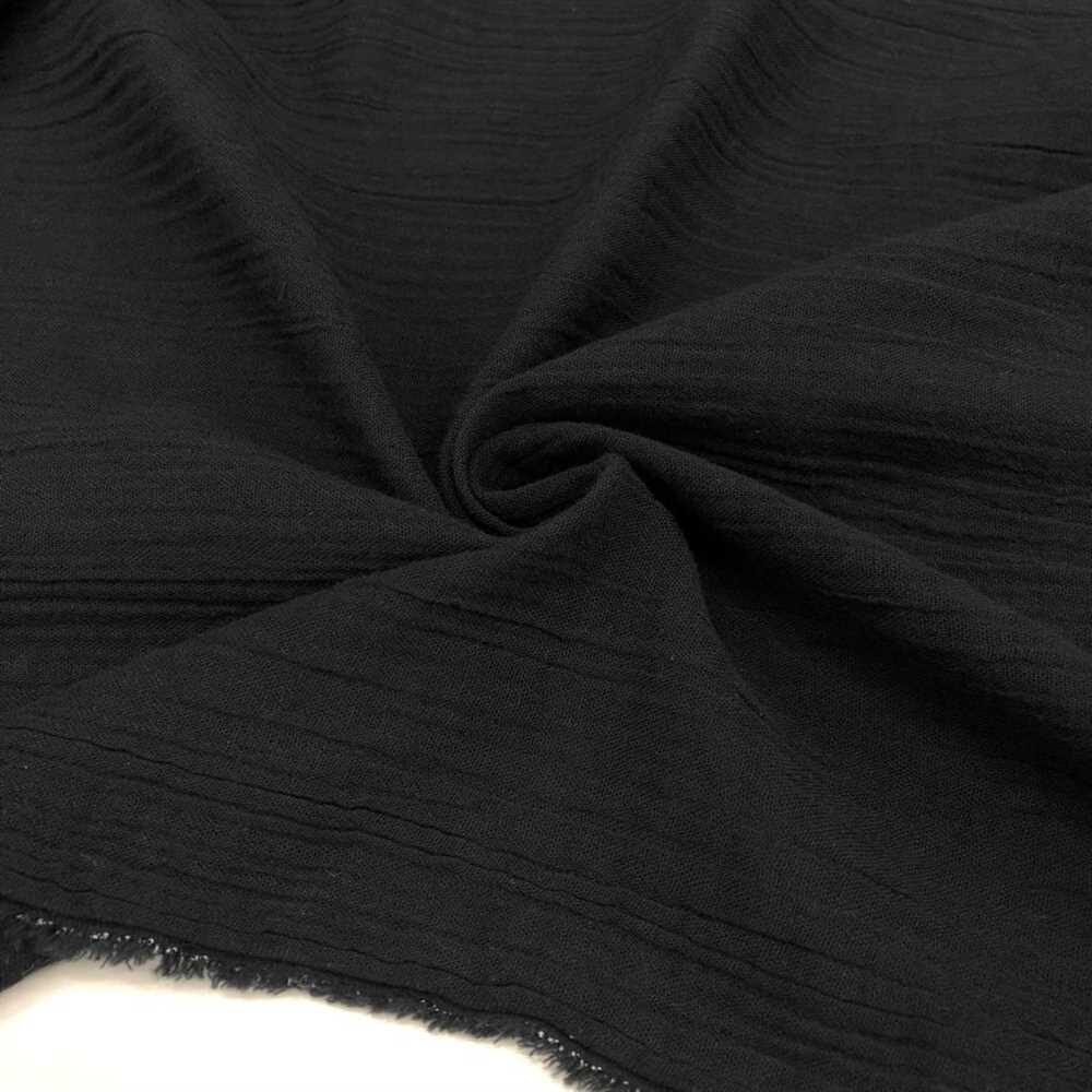 Müslin Kumaş Siyah