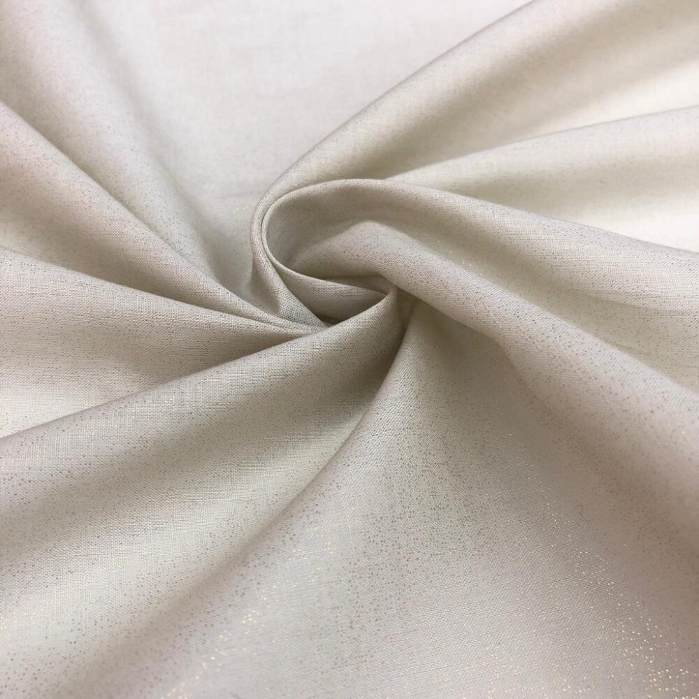 Vual Kumaş Simli Bej