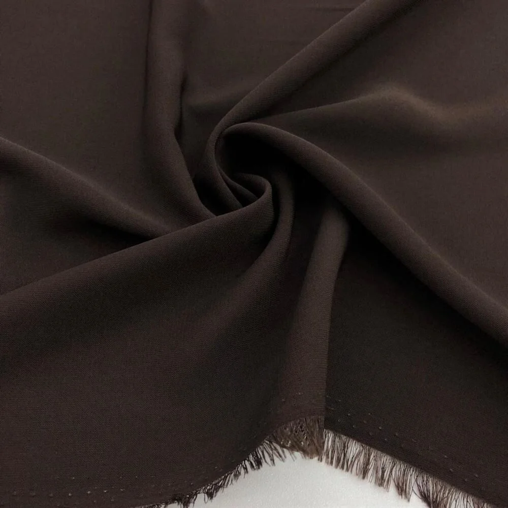 Medine İpeği Kumaş Kahverengi