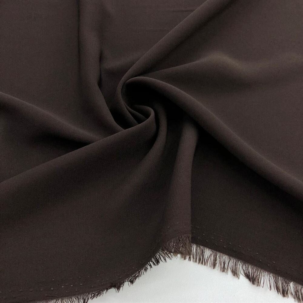 Medine İpeği Kumaş Kahverengi