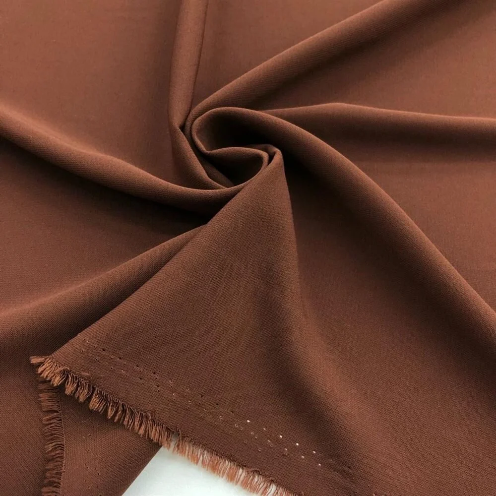 Medine İpeği Kumaş Kızıl Kahverengi