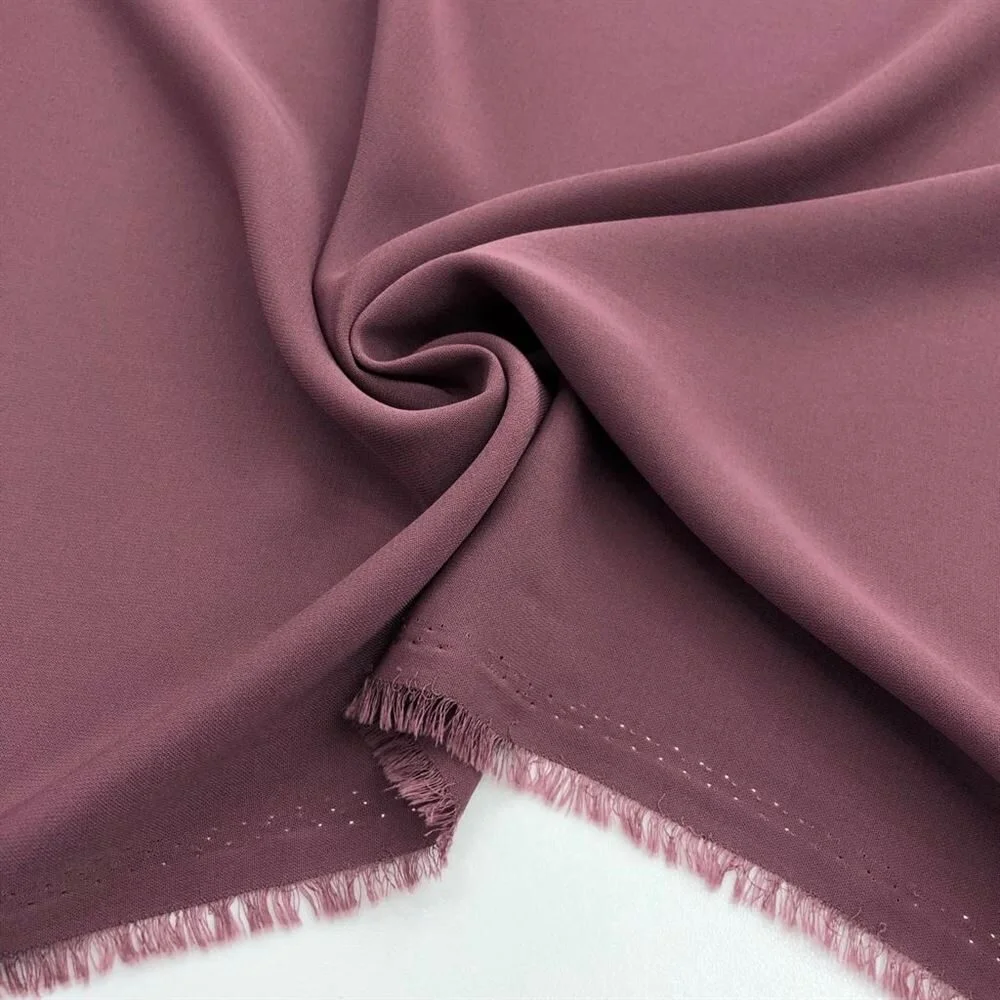 Medine İpeği Kumaş Koyu Gül Kurusu