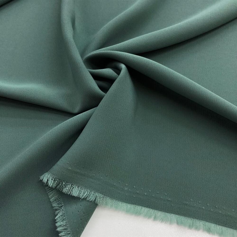 Medine İpeği Kumaş Koyu Mint Yeşili