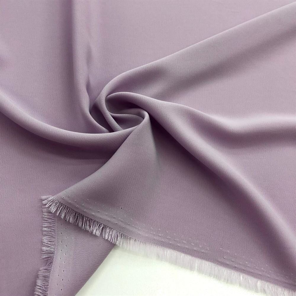 Medine İpeği Kumaş Toz Lila