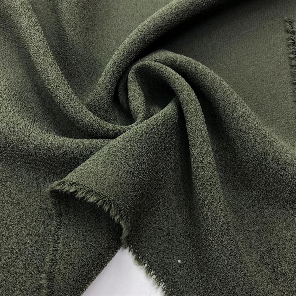 Double Krep Kumaş Haki Double Krep Kumaş Haki