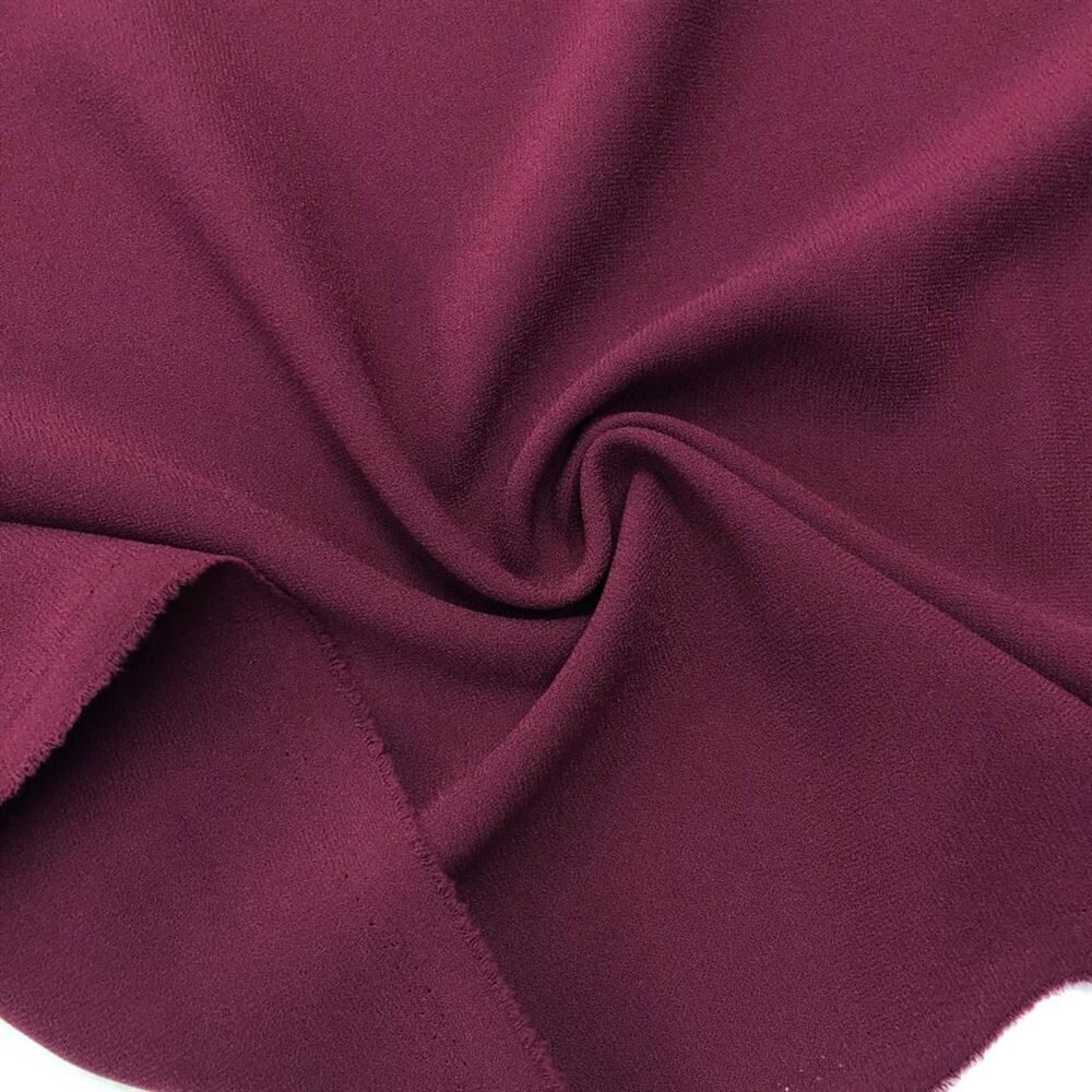 Double Krep Kumaş Vişne Çürüğü Double Krep Kumaş Vişne Çürüğü