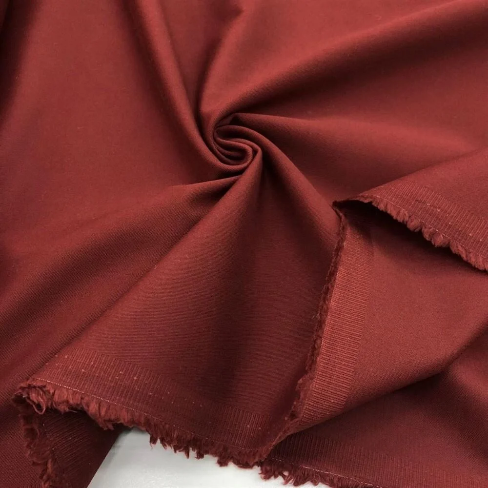 Trençkot Kalın Kanvas Kumaş Kiremit