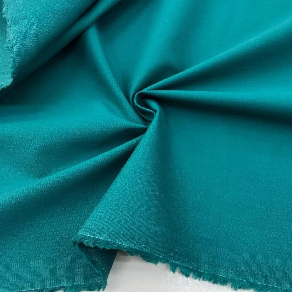 Trençkot Kalın Kanvas Kumaş Petrol Yeşili