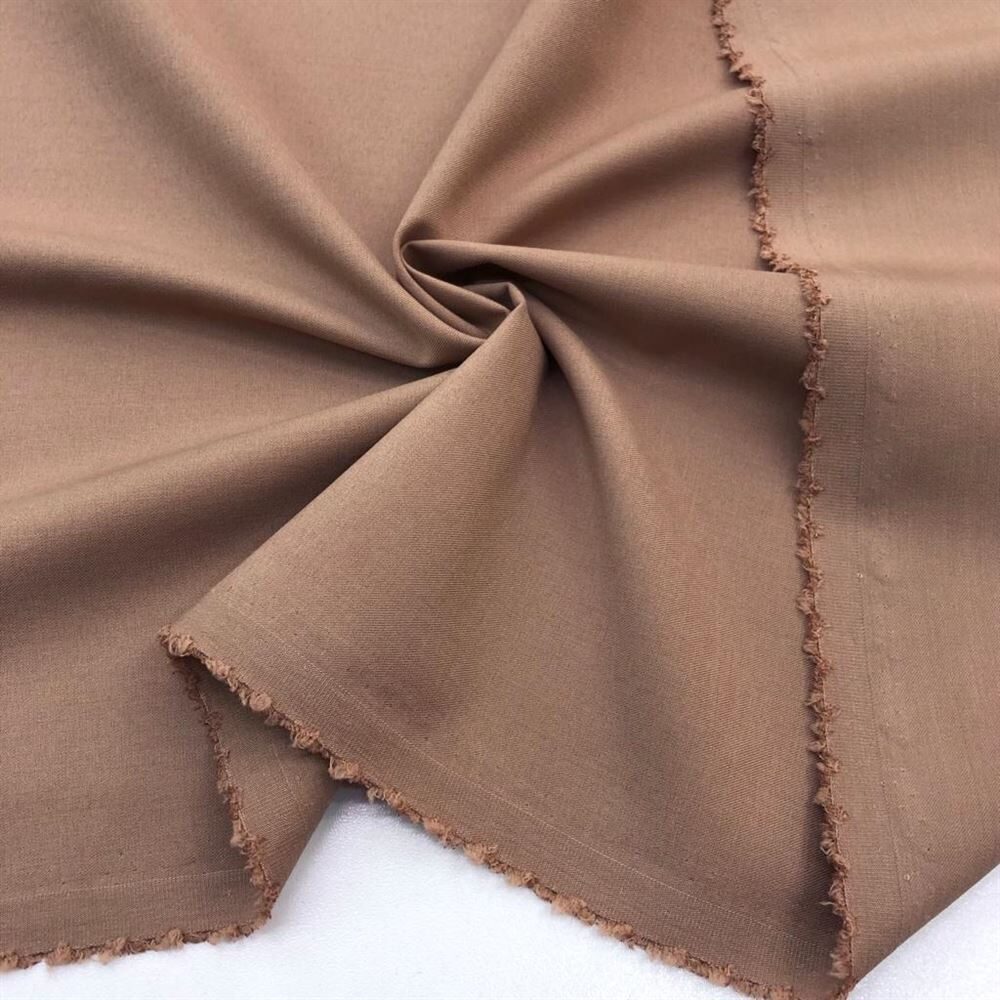 Dökümlü Gabardin Kumaş Soğan Kabuğu Rengi