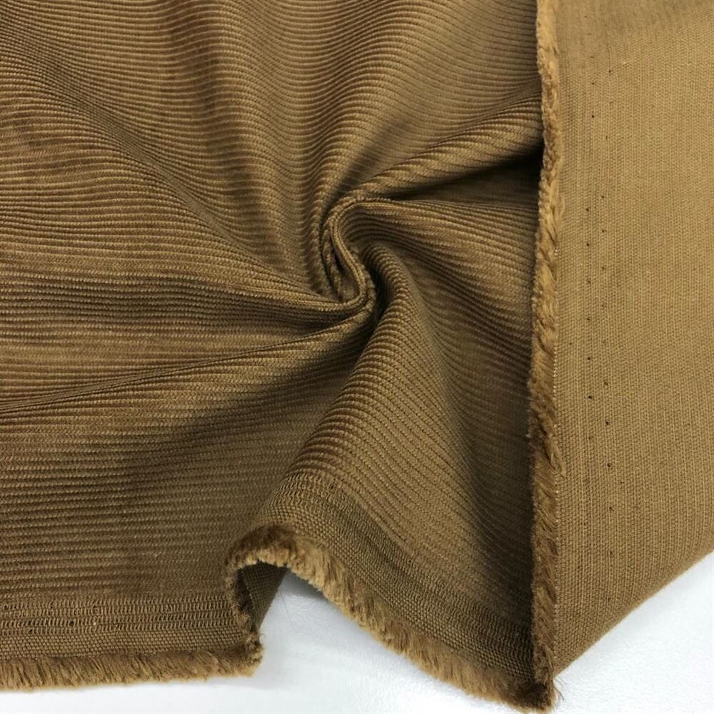 Kendinden Desenli Cotton Kadife Kumaş Lacivert