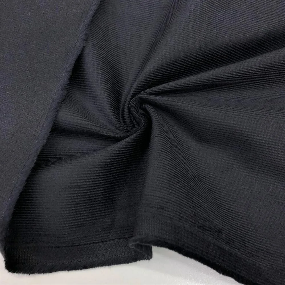 Fitilli Kadife Kumaş Koyu Lacivert