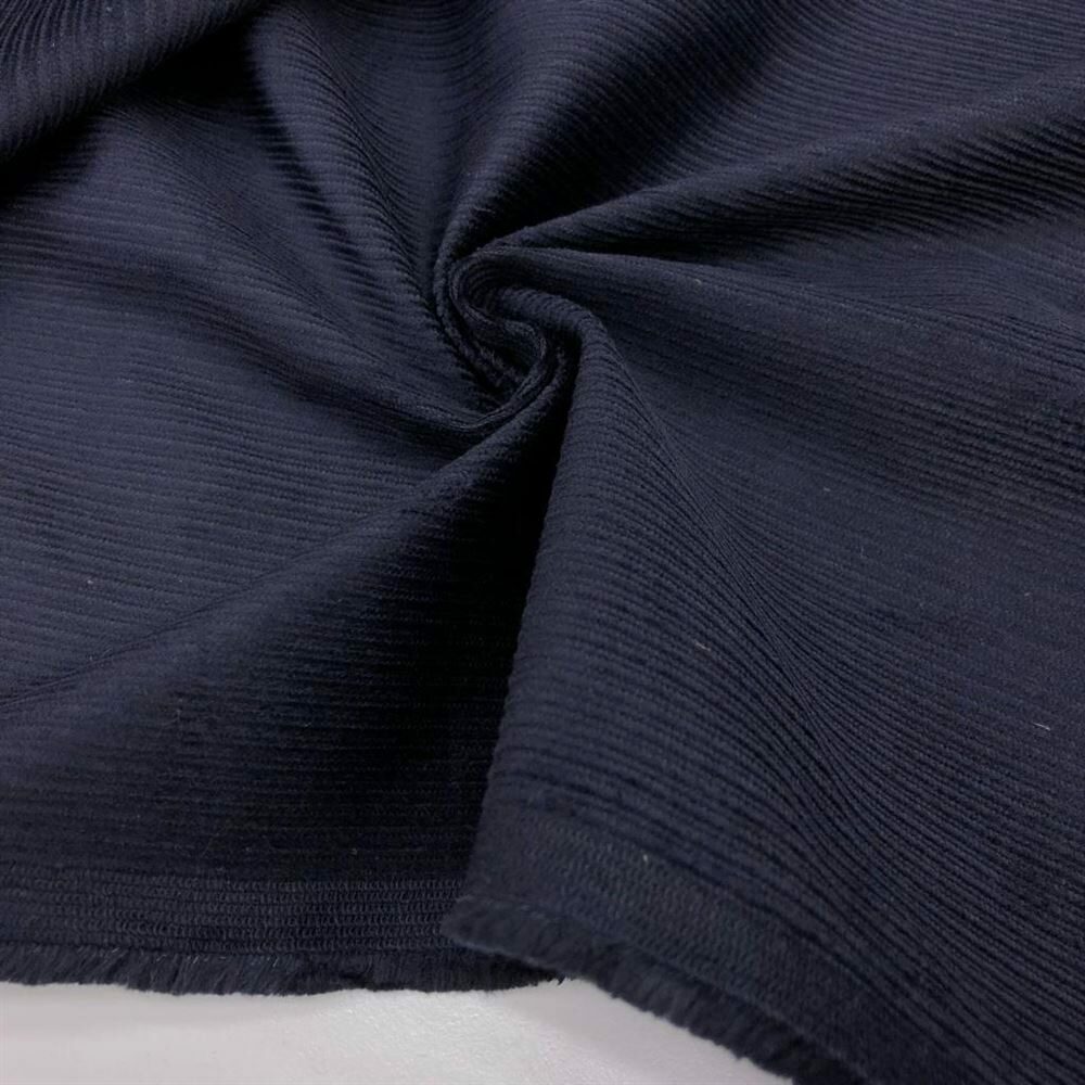 Fitilli Kadife Kumaş Lacivert