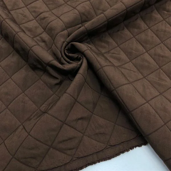 İnce Kapitone Kumaş Kahverengi İnce Kapitone Kumaş Kahverengi