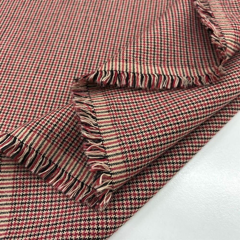 Kazayağı Desenli Flanel Kumaş