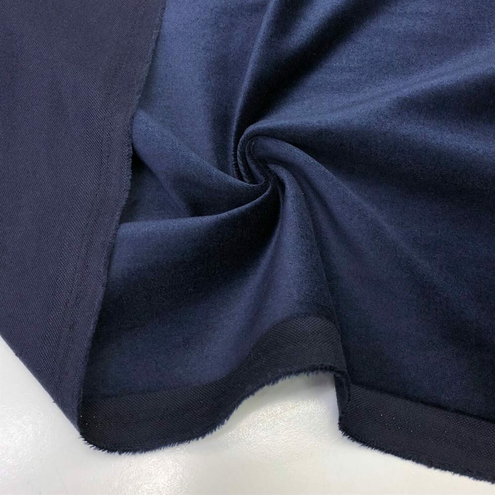 Cotton Kadife Kumaş Açık Lacivert