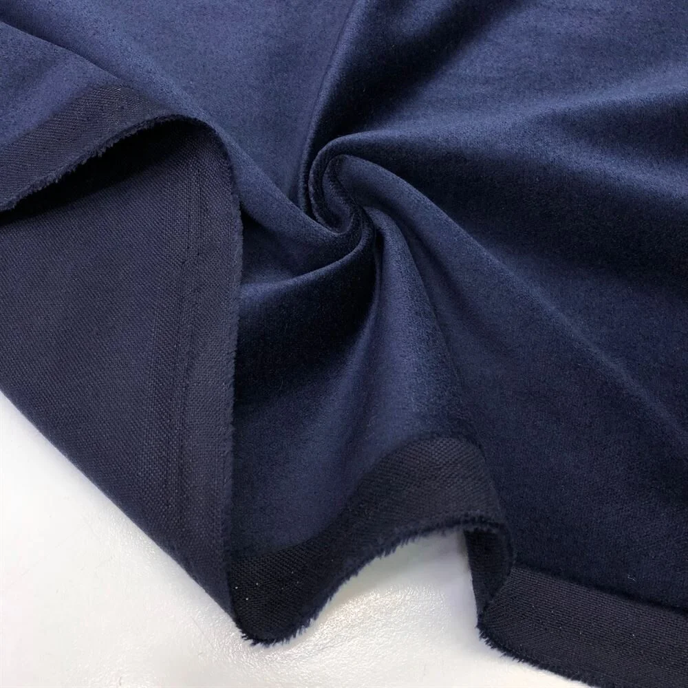 Cotton Kadife Kumaş Açık Lacivert