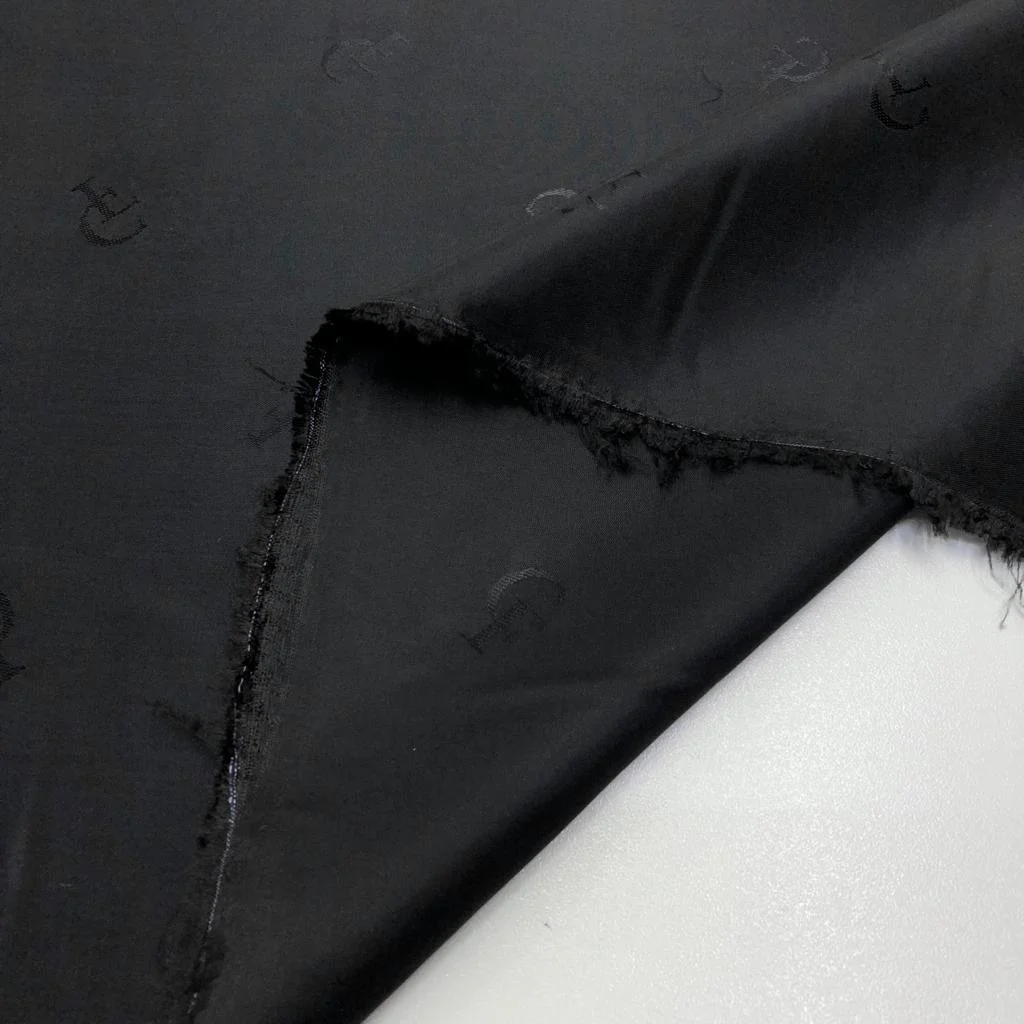 Desenli İpek Astar Kumaş