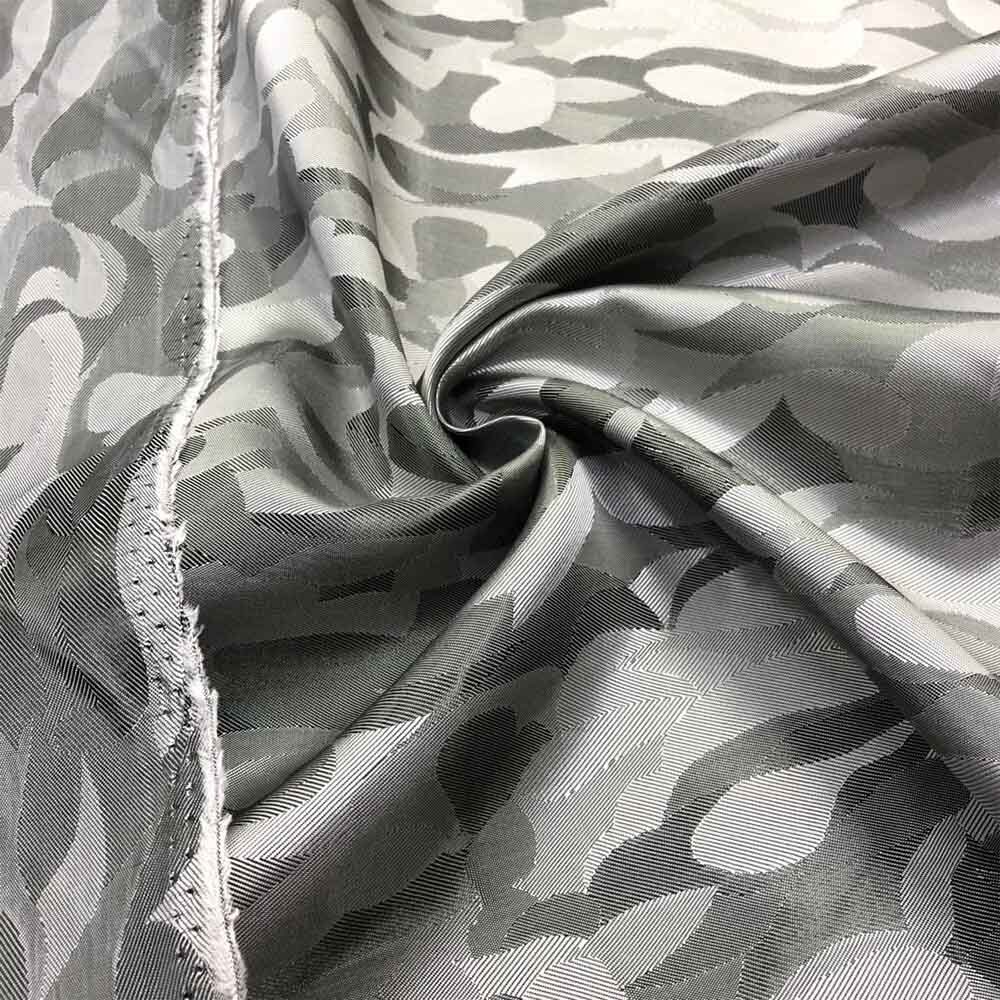 Desenli İpek Astar Kumaş