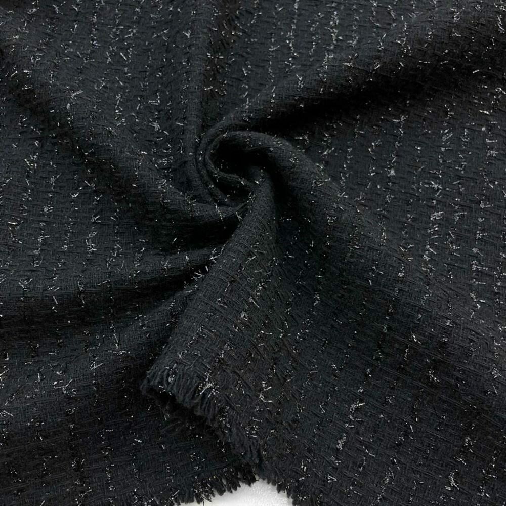 Şanel Kumaş Siyah