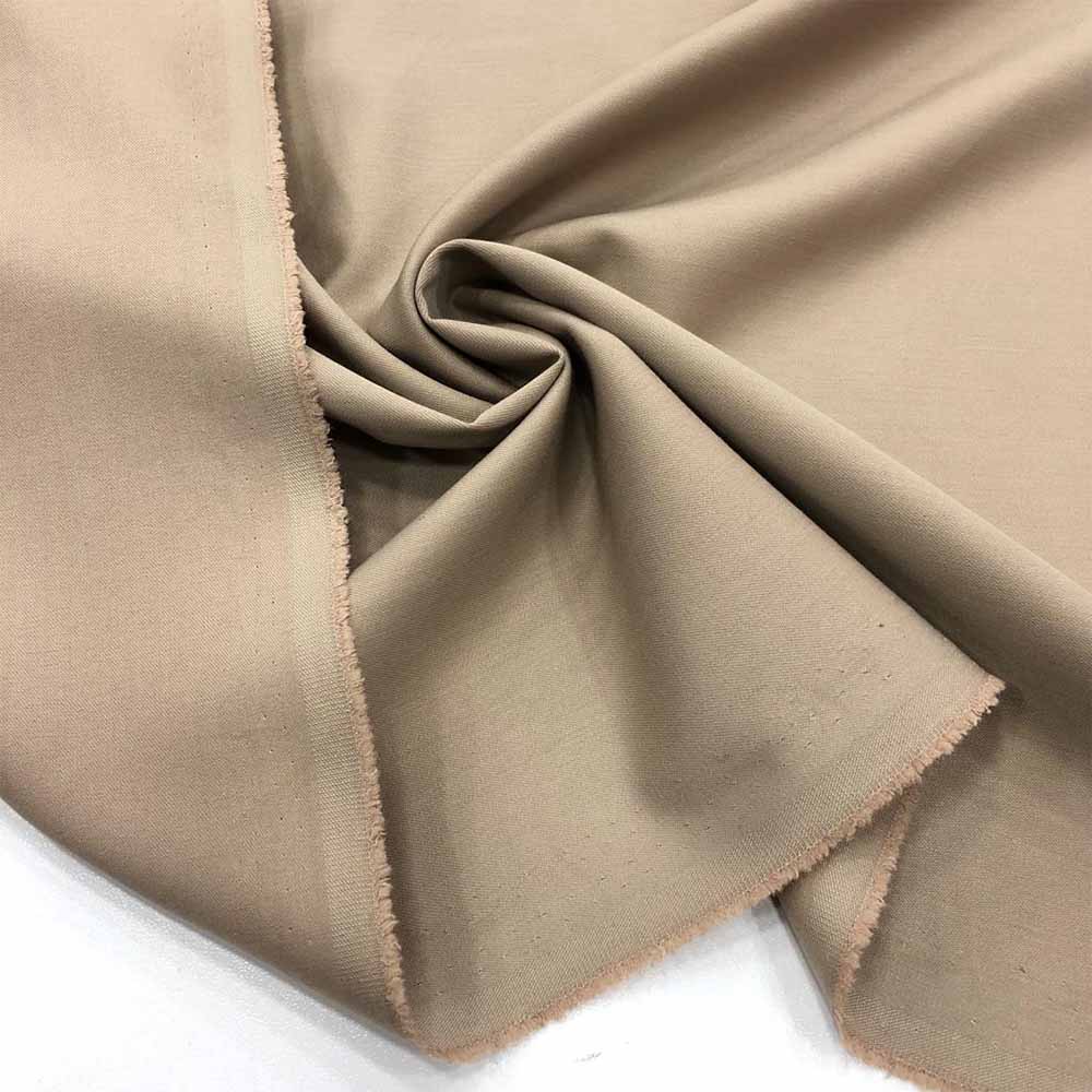 Dökümlü Gabardin Kumaş Bej Dökümlü Gabardin Kumaş Bej