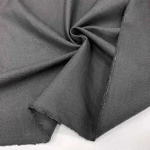 Pamuk Keten Kumaş Gri