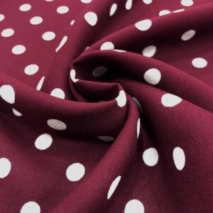 Puantiyeli Viskon Kumaş