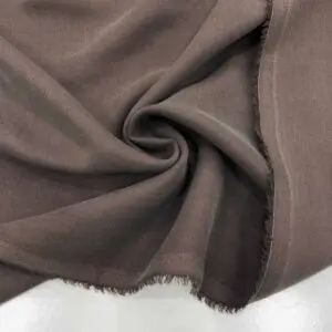 Taşlanmış Tensel Keten Kumaş Kahverengi Taşlanmış Tensel Keten Kumaş Kahverengi