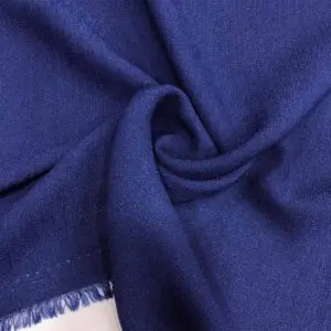 Kırışmayan Keten Kumaş Açık Lacivert