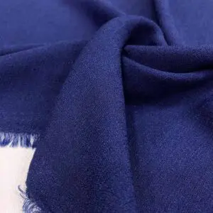 Kırışmayan Keten Kumaş Açık Lacivert