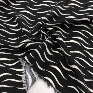 Desenli Viskon Kumaş