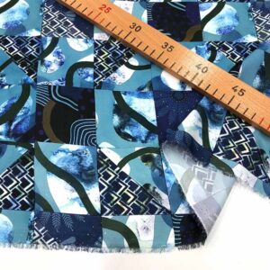 İpek Desenli Saten Kumaş