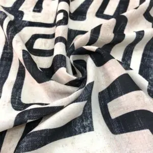 Desenli Jessica Krep Kumaş