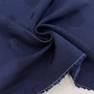 Pamuk Cupra Kumaş Lacivert