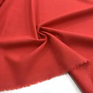 Poliviskon Kumaş Mercan Rengi