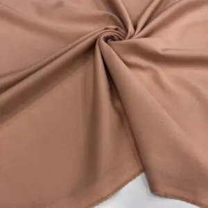 Dökümlü Gabardinn Kumaş Koyu Somon