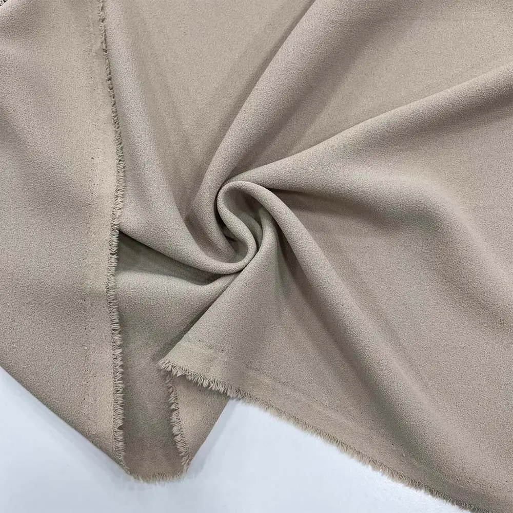 Double Krep Kumaş Bej