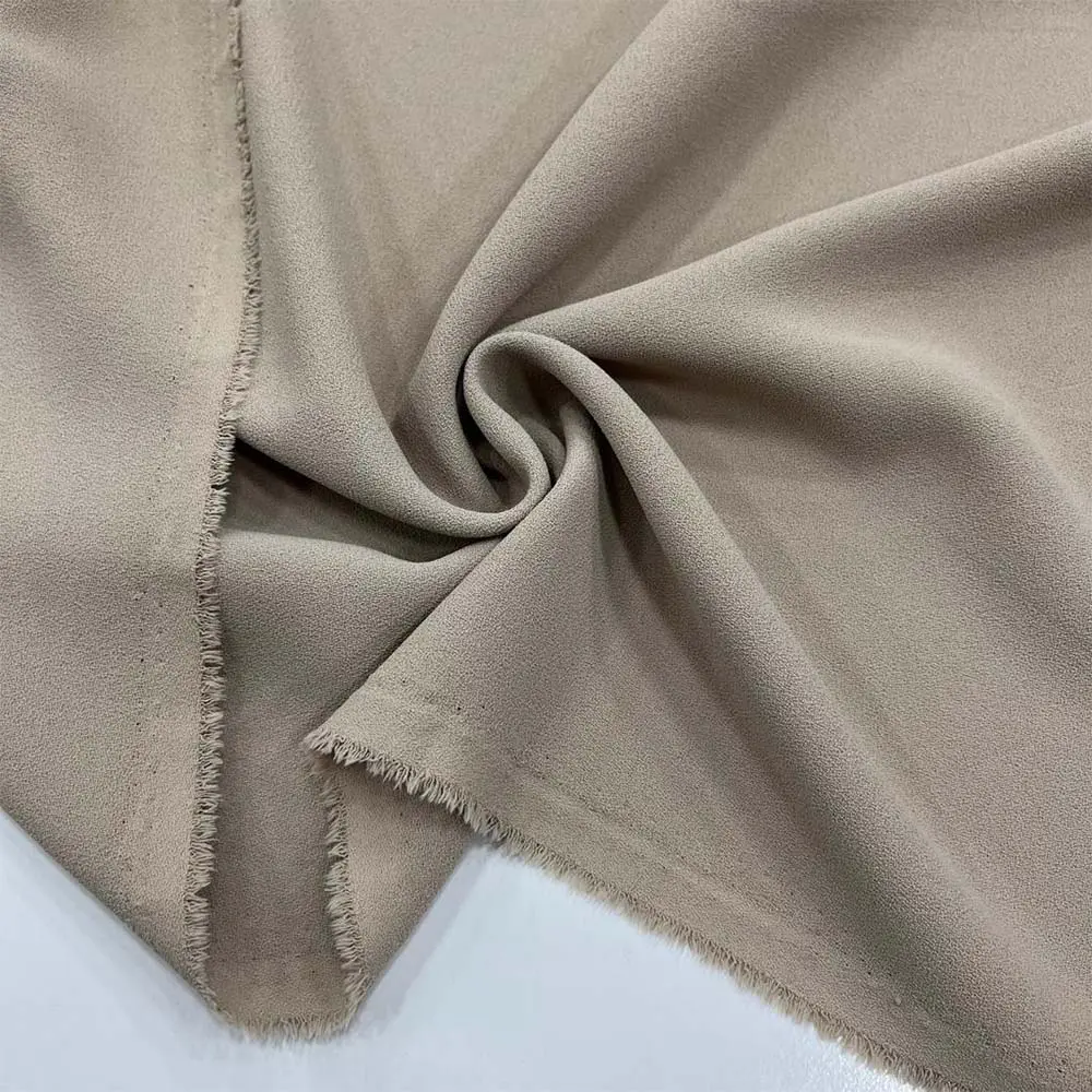 Double Krep Kumaş Bej