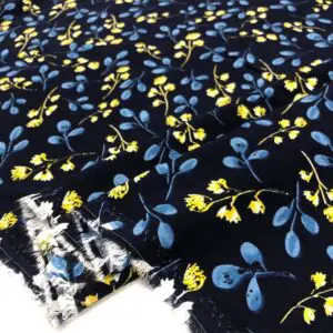 Desenli Viskon Kumaş