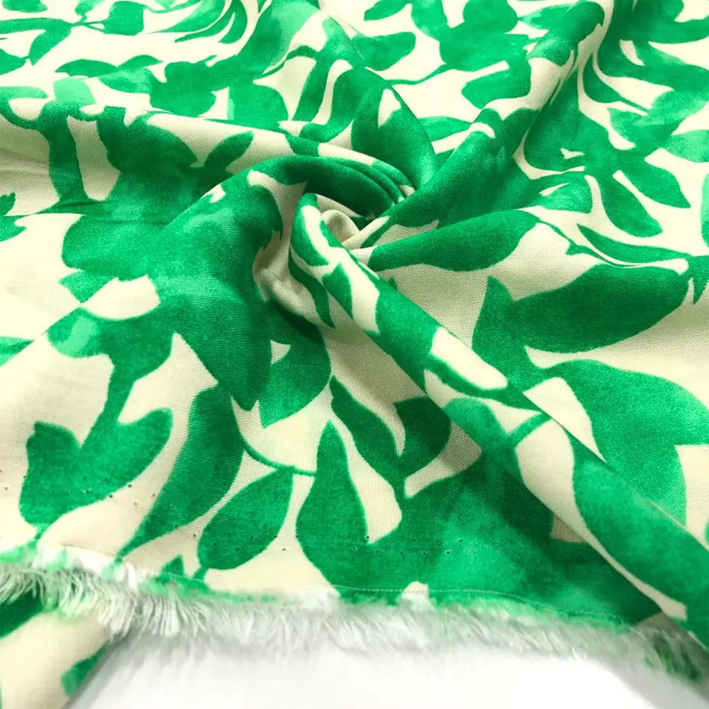 Desenli Viskon Kumaş