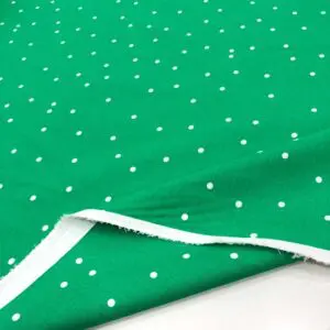 Puantiyeli Poplin Kumaş