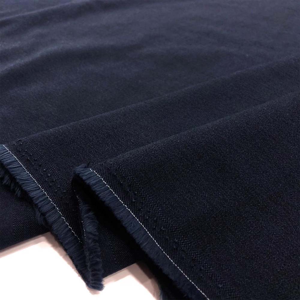 Taşlanmış Gabardin Kumaş Lacivert Taşlanmış Gabardin Kumaş Lacivert