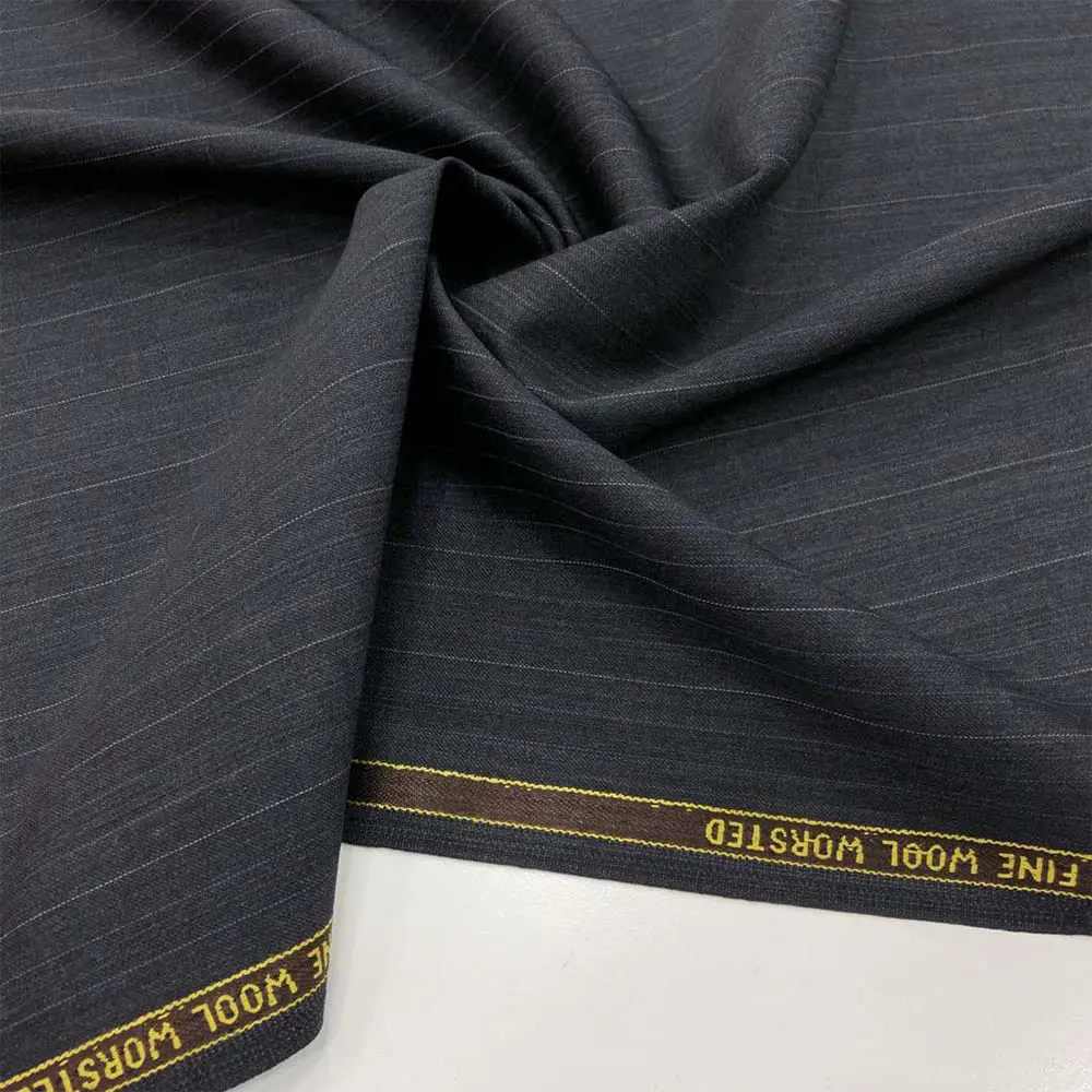 Çizgili İthal Kumaş Füme