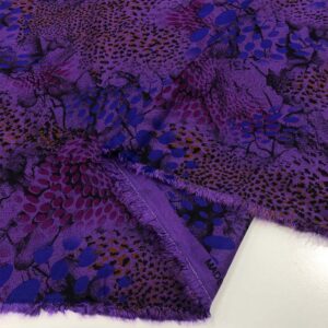 Desenli Belmando Viskon Kumaş