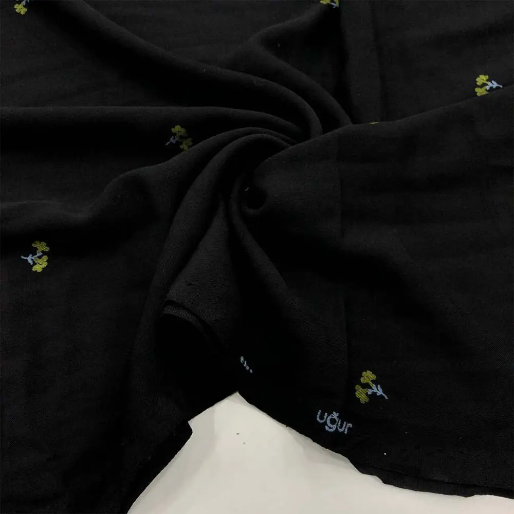 Desenli Belmando Viskon Kumaş