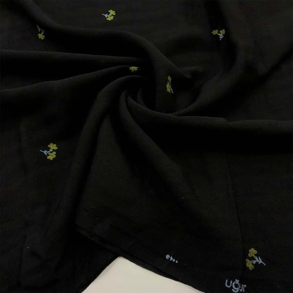 Desenli Belmando Viskon Kumaş