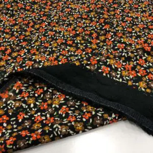 Desenli Kadife Kumaş