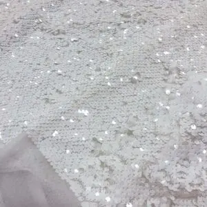 Dönen Payet Kumaş Beyaz