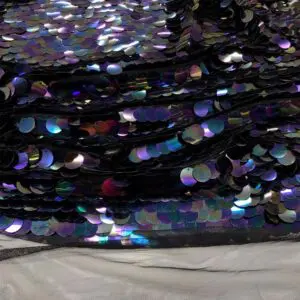 Payet Kumaş Siyah-Rengarenk Payet Kumaş Siyah-Rengarenk