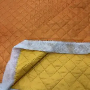 Çift Taraflı Kopitone Kumaş Turuncu - Sarı