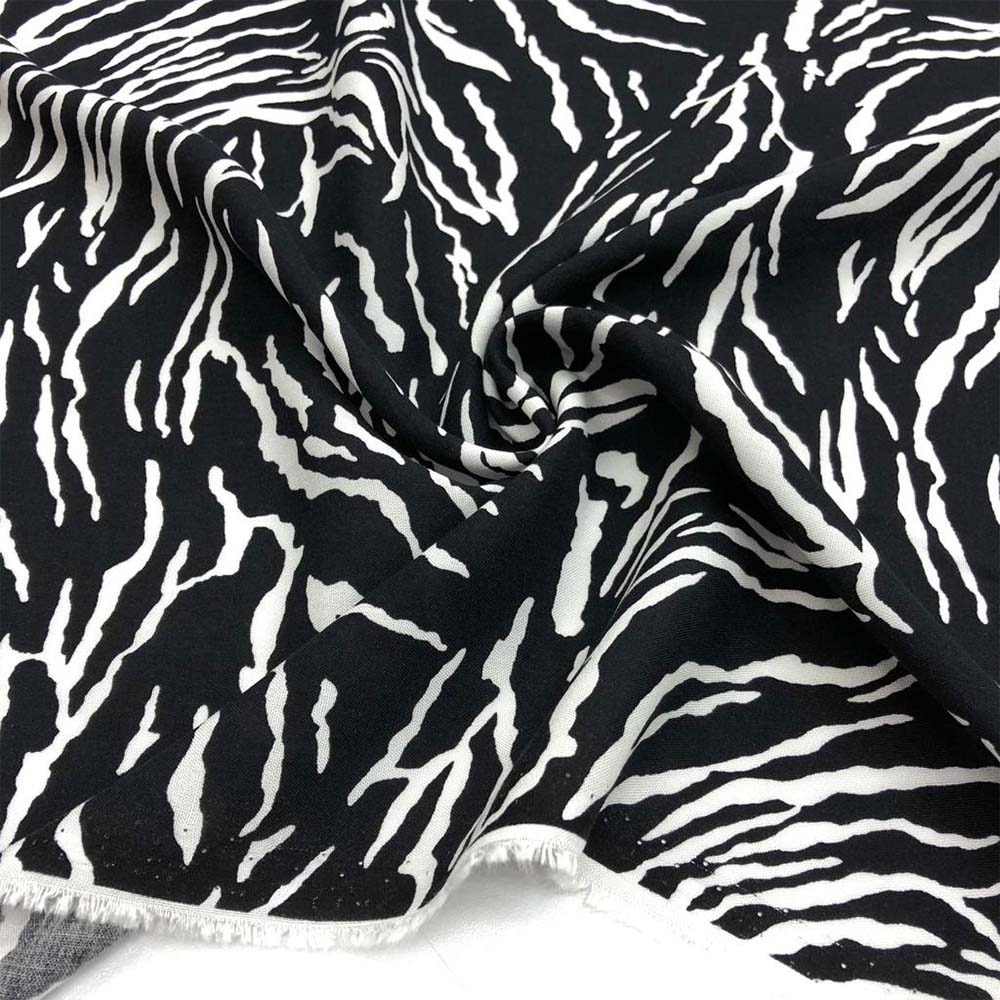 Desenli Viskon Kumaş Desenli Viskon Kumaş